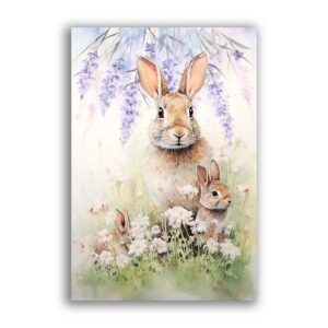 GF-ANIMALS-074. Carta di riso grande formato