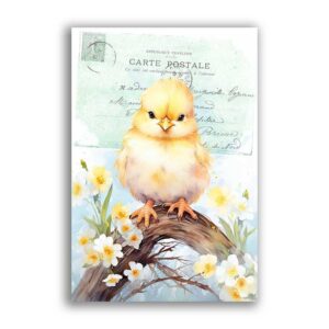 GF-ANIMALS-080. Carta di riso grande formato