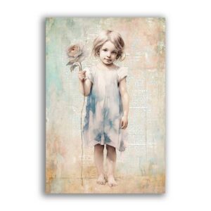 GF-BABY-019. Carta di riso grande formato
