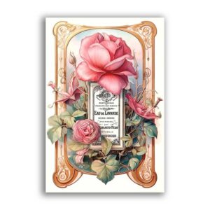 GF-FIORI-075. Carta di riso grande formato