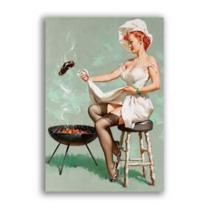 GF-PIN-UP-024. Carta di riso grande formato