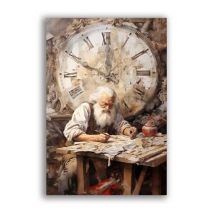 GF-OROLOGI-028. Carta di riso grande formato