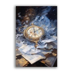 GF-OROLOGI-029. Carta di riso grande formato