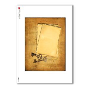 ALBUM-L-0052. Carta di riso album per decoupage.