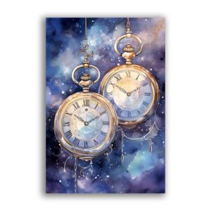GF-OROLOGI-039. Carta di riso grande formato