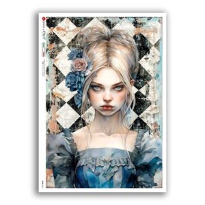 TALES-0051. Carta di riso fiabe per decoupage.