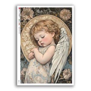 BABY-0110. Carta di riso bambini per decoupage.