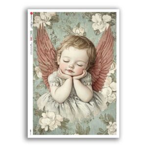BABY-0112. Carta di riso bambini per decoupage.