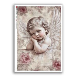 BABY-0113. Carta di riso bambini per decoupage.