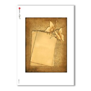 ALBUM-L-0053. Carta di riso album per decoupage.