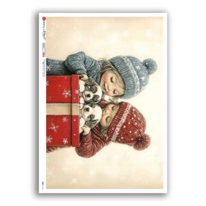 BABY-0116. Carta di riso bambini per decoupage.