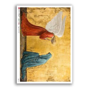 CULT-0186. Carta di riso sacra per decoupage.