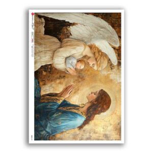 CULT-0187. Carta di riso sacra per decoupage.
