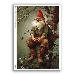 FAIRIES-0117. Carta di riso fate per decoupage.