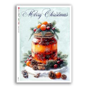 FOOD-0173. Carta di riso cucina per decoupage.
