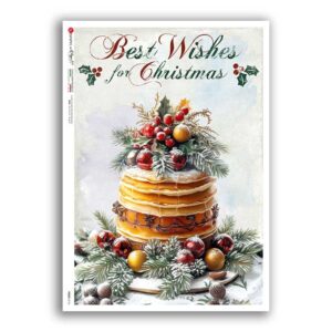 FOOD-0176. Carta di riso cucina per decoupage.