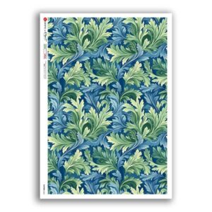 PATTERN-0256. Carta di riso texture per decoupage.