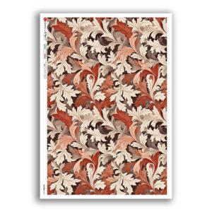 PATTERN-0259. Carta di riso texture per decoupage.