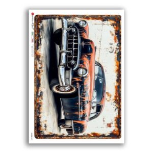 VEHICLES-0077. Carta di riso veicoli per decoupage.