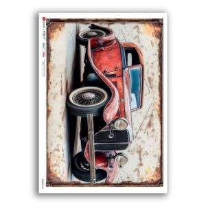 VEHICLES-0078. Carta di riso veicoli per decoupage.