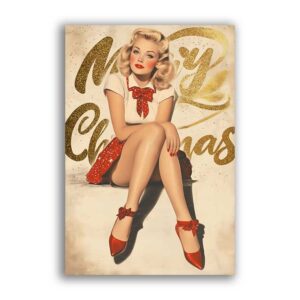 GF-PIN-UP-025. Carta di riso grande formato
