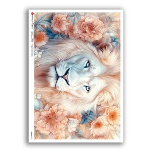 ANIMALS-0271. Carta di riso animali per decoupage.