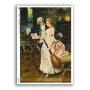 ARTWORK-0151. Carta di riso opere d'arte per decoupage.