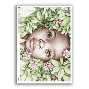 BABY-0120. Carta di riso bambini per decoupage.