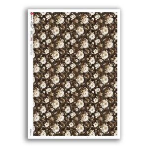 PATTERN-0266. Carta di riso texture per decoupage.