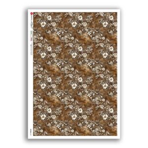 PATTERN-0267. Carta di riso texture per decoupage.