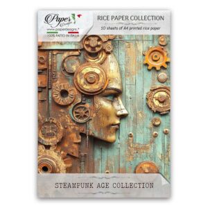 Steampunk Age - Collezioni di Carta di Riso per decoupage