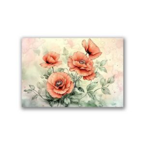 GF-FIORI-108. Carta di riso grande formato