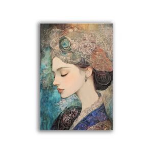 GF-ART NOUVEAU-052. Carta di riso grande formato