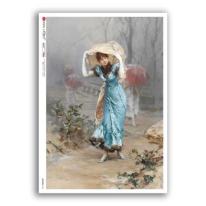 ARTWORK-0154. Carta di riso opere d'arte per decoupage.