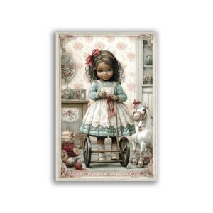 GF-BABY-033. Carta di riso grande formato