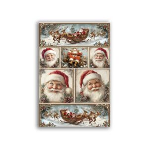 GF-NATALE-021. Carta di riso grande formato