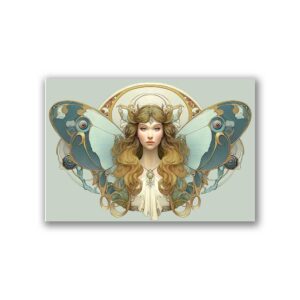 GF-ART NOUVEAU-055. Carta di riso grande formato
