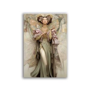 GF-ART NOUVEAU-057. Carta di riso grande formato
