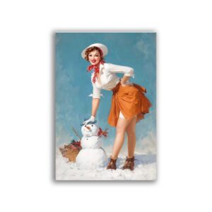 GF-PIN-UP-030. Carta di riso grande formato