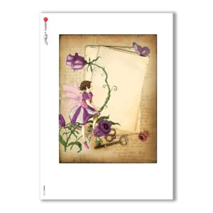 ALBUM-L-0068. Carta di riso album per decoupage.