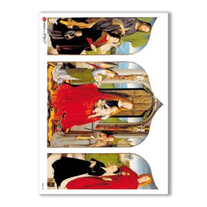 CULT-0021. Carta di riso sacra per decoupage.