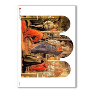 CULT-0022. Carta di riso sacra per decoupage.