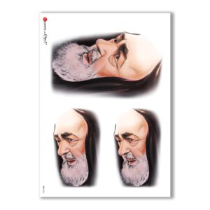 CULT-0024. Carta di riso sacra per decoupage.