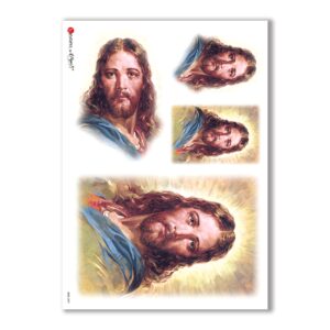 CULT-0031. Carta di riso sacra per decoupage.