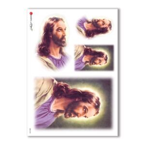 CULT-0035. Carta di riso sacra per decoupage.