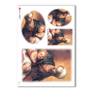 CULT-0037. Carta di riso sacra per decoupage.