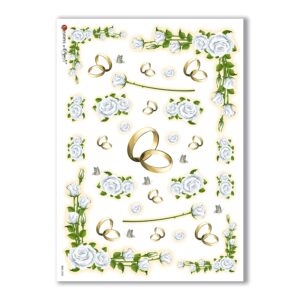 CULT-0038. Carta di riso sacra per decoupage.