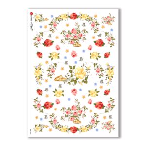 CULT-0040. Carta di riso sacra per decoupage.