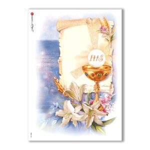 CULT-0041. Carta di riso sacra per decoupage.