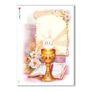 CULT-0044. Carta di riso sacra per decoupage.